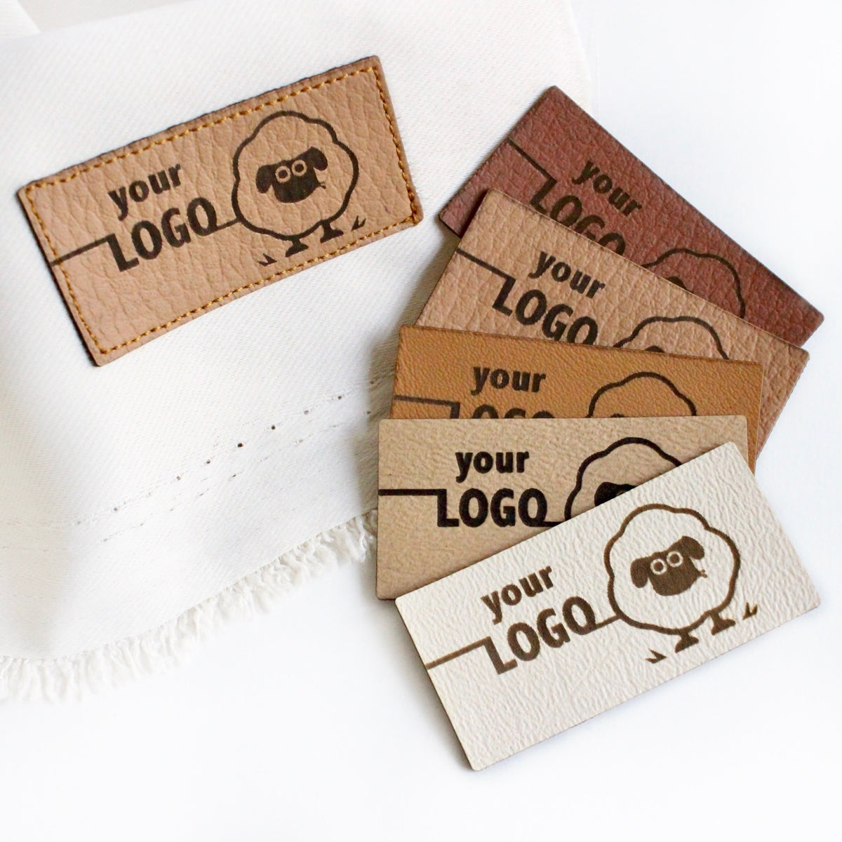 Faux Leather labels for handmade items – Cutpie Studio