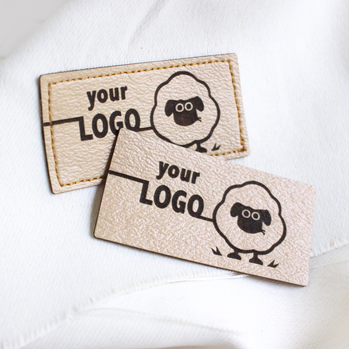 Custom Wooden tags with personalized logo - 100 pcs set – Cutpie